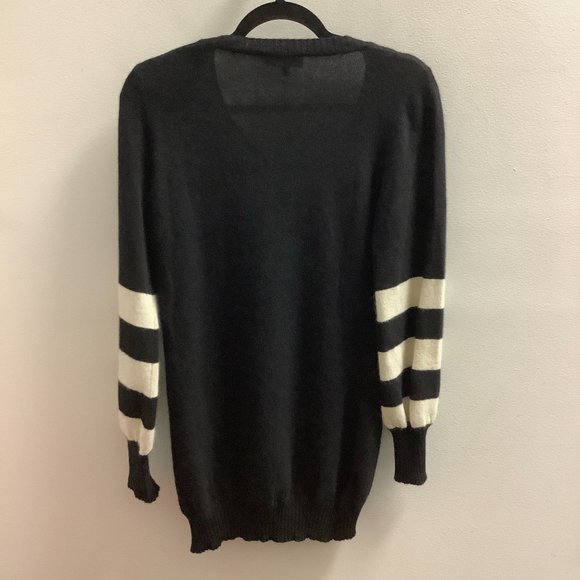 Luisa Sragnoli Black Sweater Size Small - Picture 3 of 4